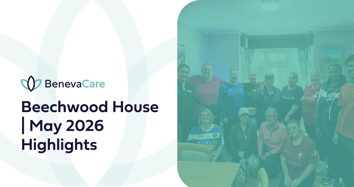 Group photo of Beechwood residents enjoying a day of adventure and wellbeing activities