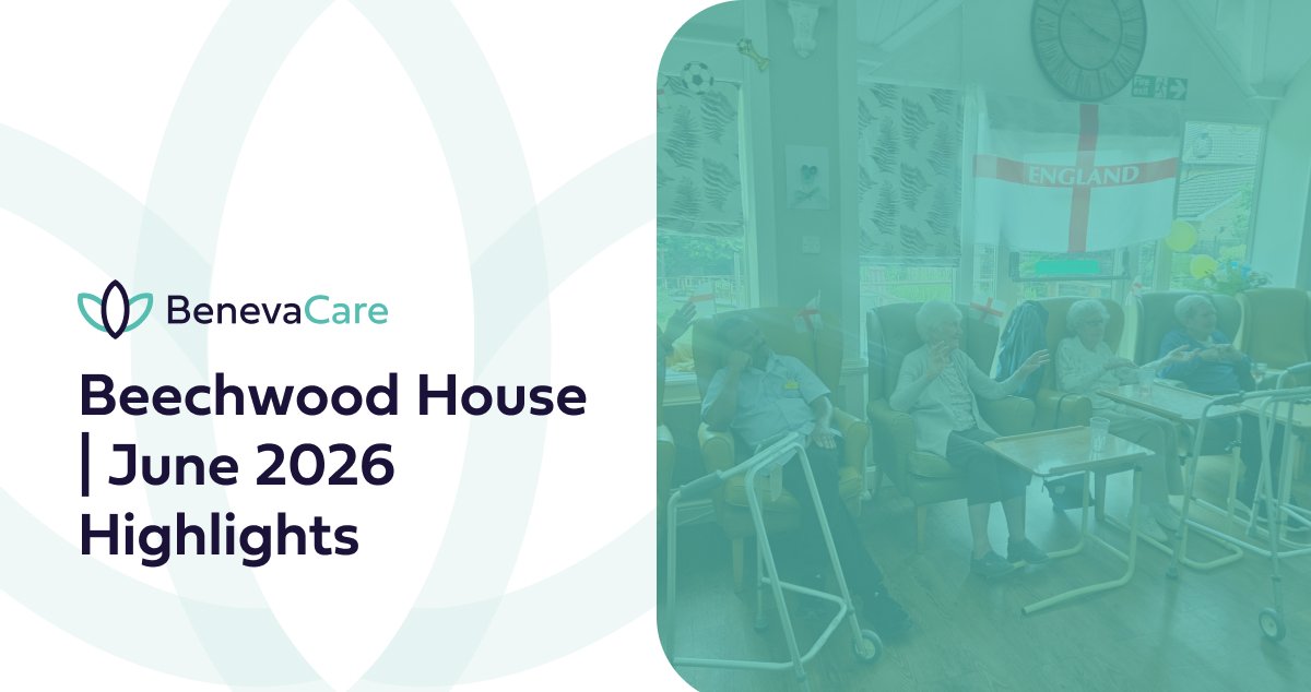 Residents socialising and enjoying meaningful activities at Beechwood House